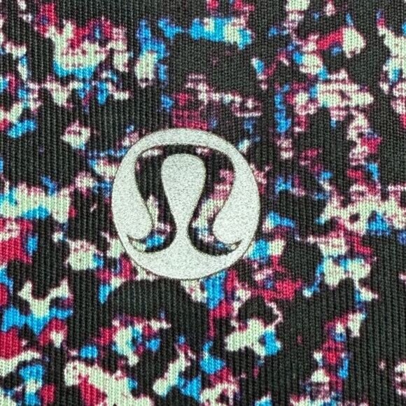 LULULEMON Wunder Under Pant Roll Down Sz 10 Rocky Road Gusto Blue Bumble Berry - Picture 8 of 10
